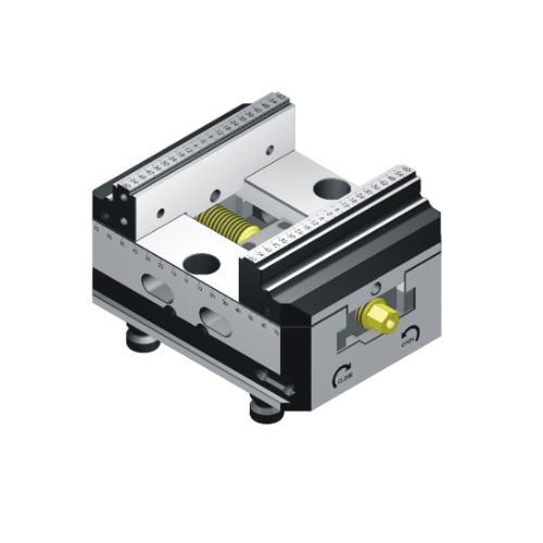PQV125 5-Axis Self-Centering Vise (ZP96)