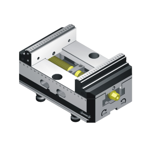 PQV125 5-Axis Self-Centering Vise (ZP96)